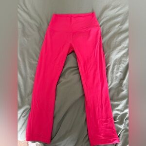 Cropped Lululemon double aligned leggings